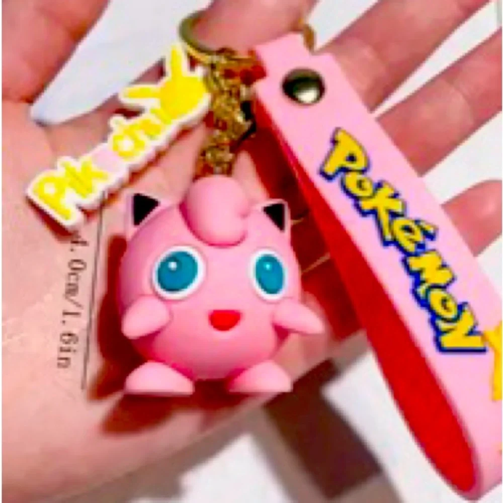 POKÉMON KEYCHAINS CHOICE OF ONE POKÉMON